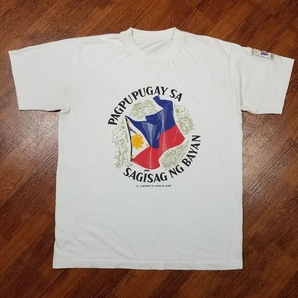 VINTAGE DANIEL JAVIER PHILLIPINE CENTENNIAL SHIRT - Picture 1 of 6
